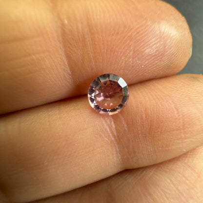Pink Tourmaline Round Loose Stone, 0.55 ct – view 1 of 3