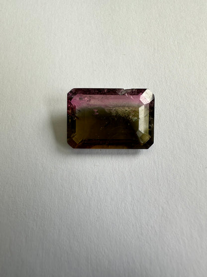 Purple Tourmaline Rectangular Loose Stone, 15.64 ct, 19.5x13.5 mm – view 3 of 3