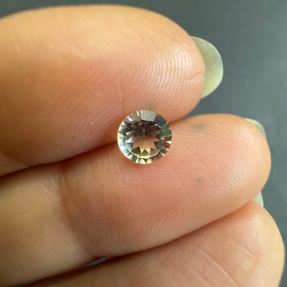 Clear Tourmaline Round Faceted Beads, 0.51 ct – view 5 of 6