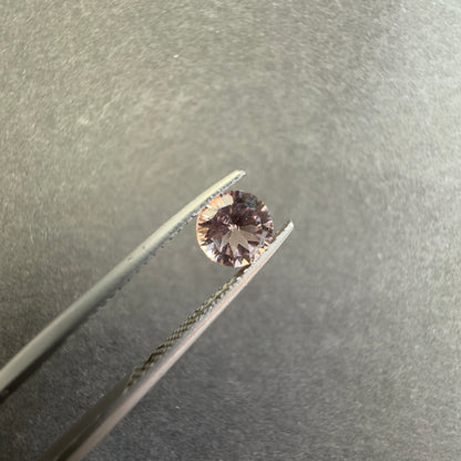 Peach Tourmaline Round Loose Stone, 0.75 ct – view 2 of 3