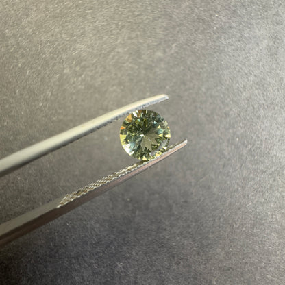Green Tourmaline Round Loose Stone, 0.90 ct – view 3 of 3