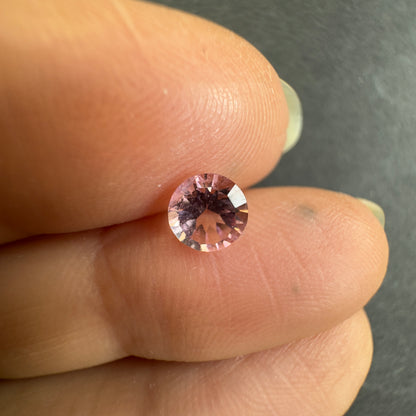 Green Tourmaline Round Loose Stone, 0.75 ct – view 2 of 3