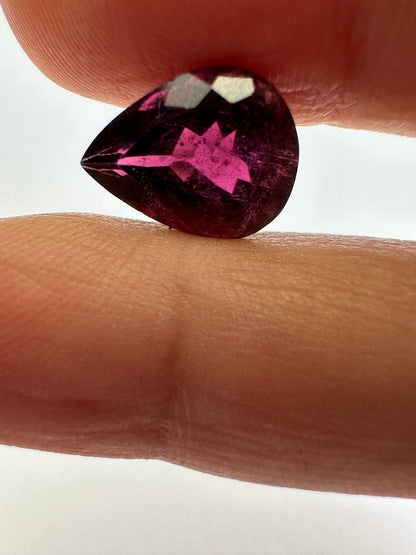 Purple Tourmaline Loose Stone, 4.23 ct, 12x9.1 mm – view 2 of 3
