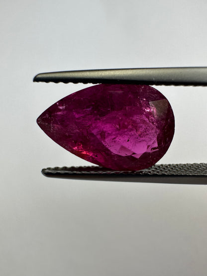 Pink Tourmaline Loose Stone, 4.27 ct, 13.5x8.8 mm – view 1 of 3