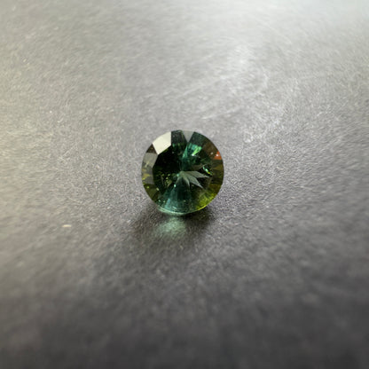 Green Tourmaline Round Loose Stone, 0.88 ct – view 3 of 3