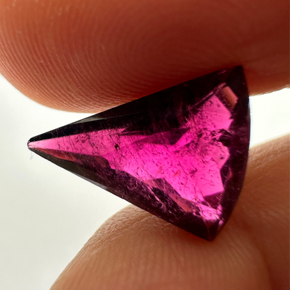 Purple Tourmaline Fancy Loose Stone, 4.57 ct, 14.4x11.8 mm – view 2 of 3