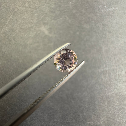 Pink Tourmaline Round Loose Stone, 0.79 ct – view 3 of 3