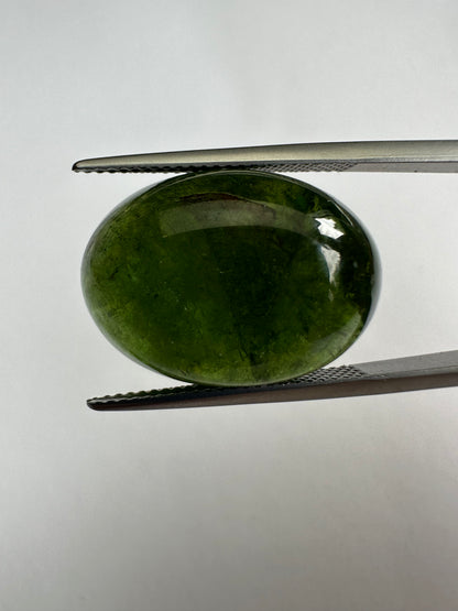 Green Tourmaline Oval Loose Stone, 25.30 ct, 21.2x15.2 mm – view 2 of 3