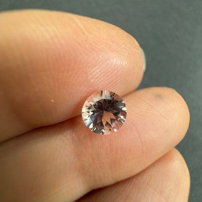 Pink Tourmaline Round Loose Stone, 0.79 ct – view 1 of 3