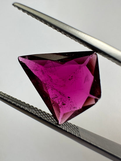 Purple Tourmaline Fancy Loose Stone, 4.29 ct, 15.5x13.3 mm – view 1 of 3