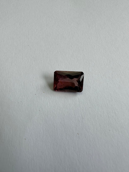 Purple Tourmaline Rectangular Loose Stone, 6.92 ct, 14.3x9.9 mm – view 3 of 3