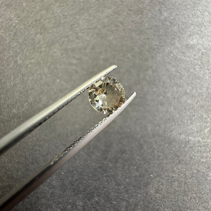 Yellow Tourmaline Round Loose Stone, 0.82 ct – view 3 of 3