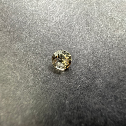 Yellow Tourmaline Round Loose Stone, 0.82 ct – view 2 of 3