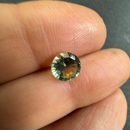 Green Tourmaline Round Loose Stone, 0.94 ct – view 1 of 4