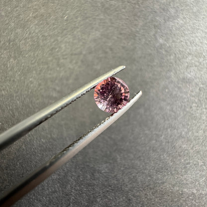 Pink Tourmaline Round Loose Stone, 0.70 ct – view 3 of 3