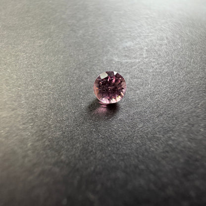 Pink Tourmaline Round Loose Stone, 0.70 ct – view 2 of 3
