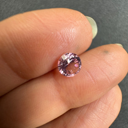 Pink Tourmaline Round Loose Stone, 0.70 ct – view 1 of 3