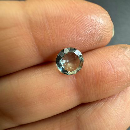 Green Tourmaline Round Loose Stone, 0.69 ct – view 1 of 3