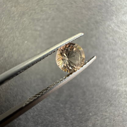 Yellow Tourmaline Round Loose Stone, 0.91 ct – view 3 of 3