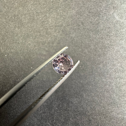 Pink Tourmaline Round Loose Stone, 0.63 ct – view 2 of 3