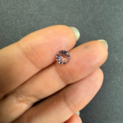 Pink Tourmaline Round Loose Stone, 0.63 ct – view 1 of 3