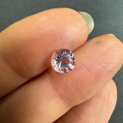 Pink Tourmaline Round Loose Stone, 0.70 ct – view 1 of 3
