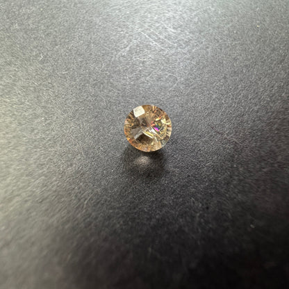Yellow Tourmaline Round Loose Stone, 0.78 ct – view 3 of 3