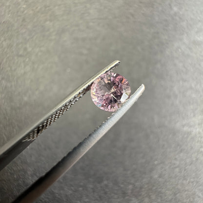 Pink Tourmaline Round Loose Stone, 0.73 ct – view 2 of 3