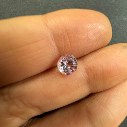 Pink Tourmaline Round Loose Stone, 0.73 ct – view 1 of 3