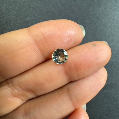 Green Tourmaline Round Loose Stone, 0.83 ct – view 1 of 3