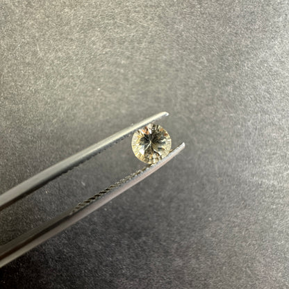 Yellow Tourmaline Round Loose Stone, 0.52 ct – view 3 of 3