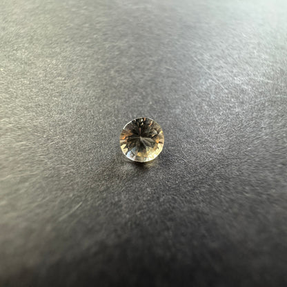 Yellow Tourmaline Round Loose Stone, 0.52 ct – view 2 of 3
