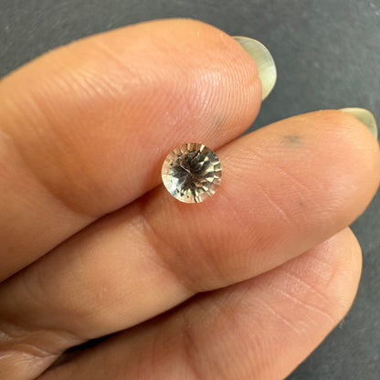 Yellow Tourmaline Round Loose Stone, 0.52 ct – view 1 of 3