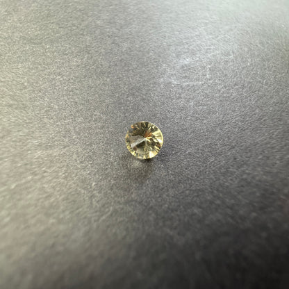Yellow Tourmaline Round Loose Stone, 0.52 ct – view 3 of 3