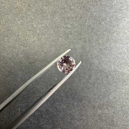 Pink Tourmaline Round Loose Stone, 0.76 ct – view 2 of 3