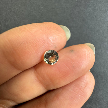 Yellow Tourmaline Round Loose Stone, 0.51 ct – view 1 of 3