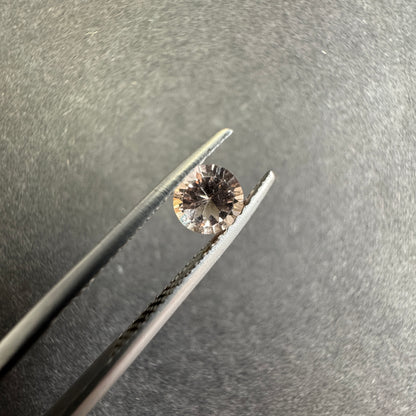 Peach Tourmaline Round Loose Stone, 0.46 ct – view 3 of 3