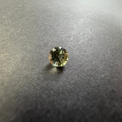Yellow Tourmaline Round Loose Stone, 0.95 ct – view 2 of 3
