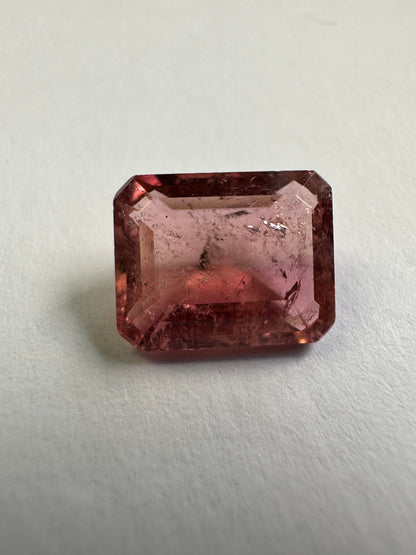 Pink Tourmaline Rectangular Loose Stone, 3.99 ct, 11.0x8.8 mm – view 3 of 3