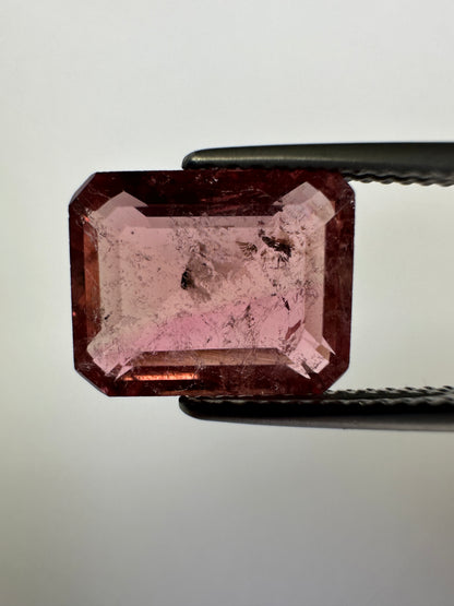Pink Tourmaline Rectangular Loose Stone, 3.99 ct, 11.0x8.8 mm – view 1 of 3
