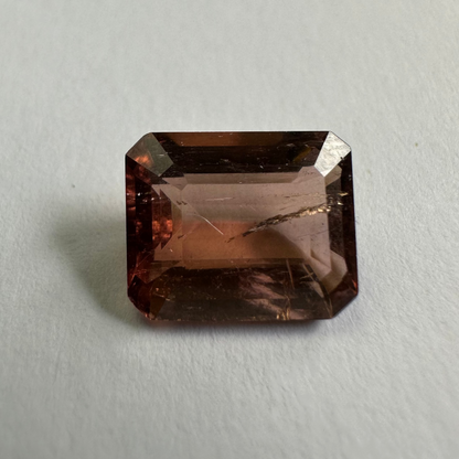 Blush Peach Tourmaline Baguette, 3.81 ct, 11.8x8.8 mm – view 1 of 3