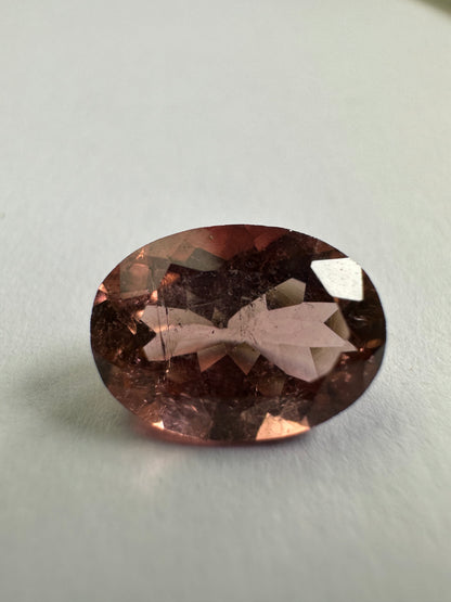 Purple Tourmaline Rectangular Loose Stone, 1.89 ct, 8.2x6.5 mm – view 1 of 3