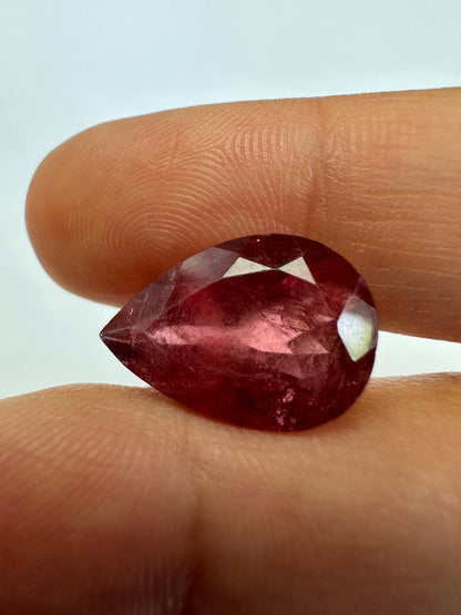 Peach Tourmaline Loose Stone, 7.45 ct, 16.1x11.1 mm – view 2 of 3