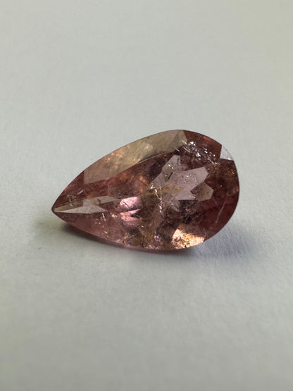 Peach Tourmaline Loose Stone, 2.81 ct, 12.7x7.9 mm – view 3 of 3