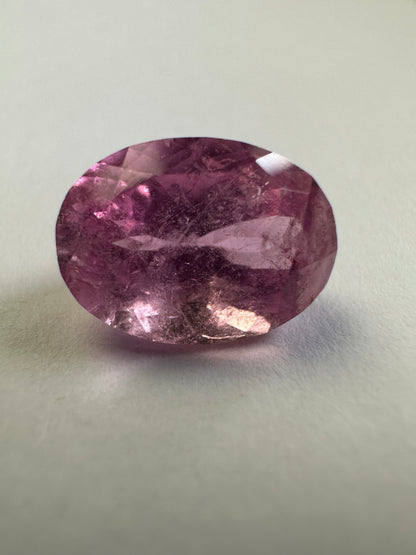 Pink Tourmaline Oval Loose Stone, 4.42 ct, 11.9x8.7 mm – view 3 of 3