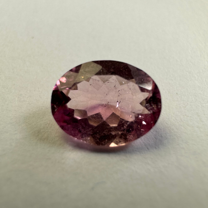Purple Tourmaline Oval Loose Stone, 1.00 ct, 7.8x6.1 mm – view 3 of 3
