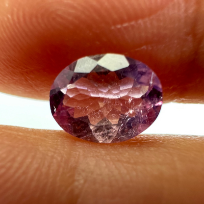 Purple Tourmaline Oval Loose Stone, 1.00 ct, 7.8x6.1 mm – view 2 of 3