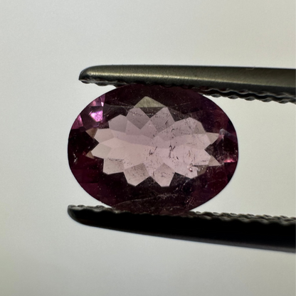Purple Tourmaline Oval Loose Stone, 1.00 ct, 7.8x6.1 mm – view 1 of 3
