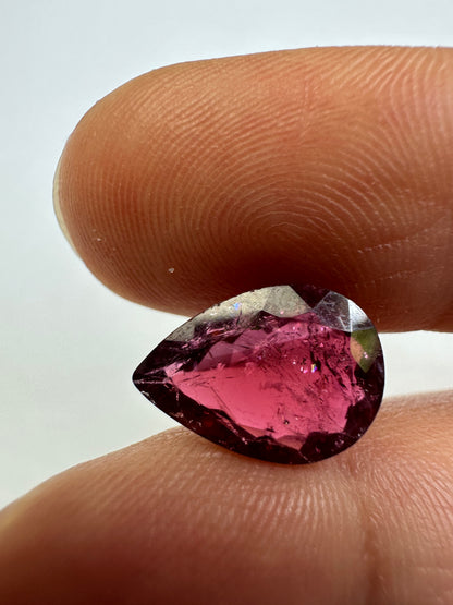 Purple Tourmaline Loose Stone, 3.15 ct, 12.4x8.9 mm – view 3 of 3