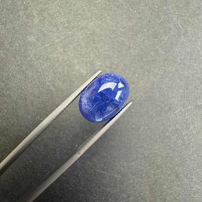 Blue Tanzanite Oval Loose Stone, 12.50 ct, 16.5x11.3 mm – view 3 of 4
